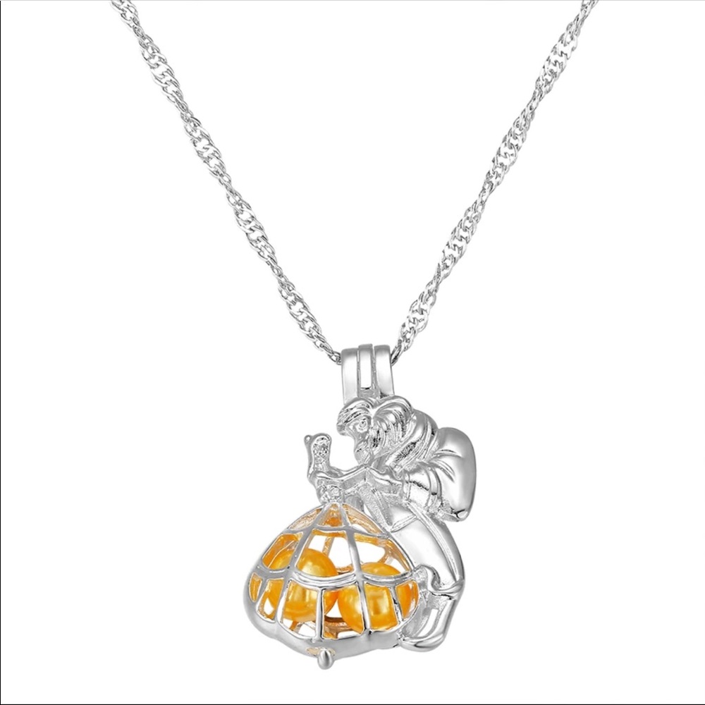 COPY - SALE Disney Beauty & the Beast Pearl Cage …
